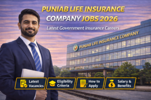 Punjab Life Insurance Company Jobs 2026 Latest Government Insurance Careers