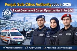 Punjab Safe Cities Authority Jobs in 2026 – Latest Government Career Opportunities in Punjab