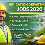 Irrigation Department Jobs 2026 – Latest Career Opportunities, Eligibility, Salary & Application Guide