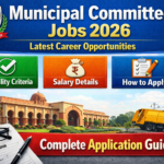 Municipal Committee Jobs 2026 – Latest Career Opportunities, Eligibility, Salary & Complete Application Guide