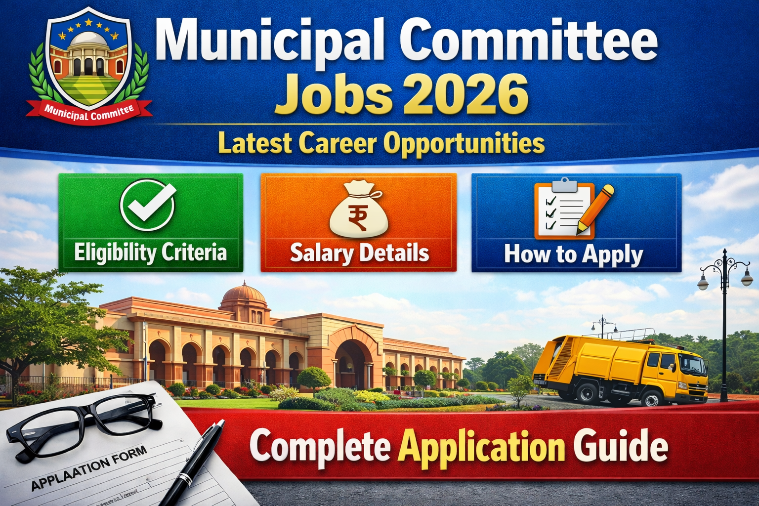Municipal Committee Jobs 2026 – Latest Career Opportunities, Eligibility, Salary & Complete Application Guide