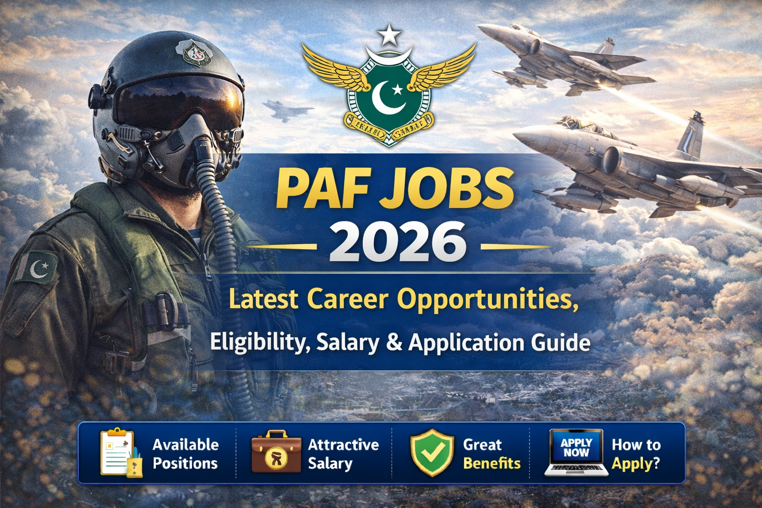 PAF Jobs 2026 – Latest Career Opportunities, Eligibility, Salary & Complete Application Guide