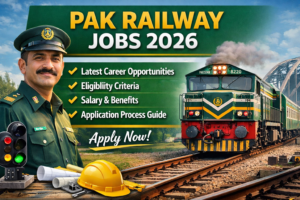 Pak Railway Jobs 2026 – Latest Career Opportunities, Eligibility, Salary & Application Guide